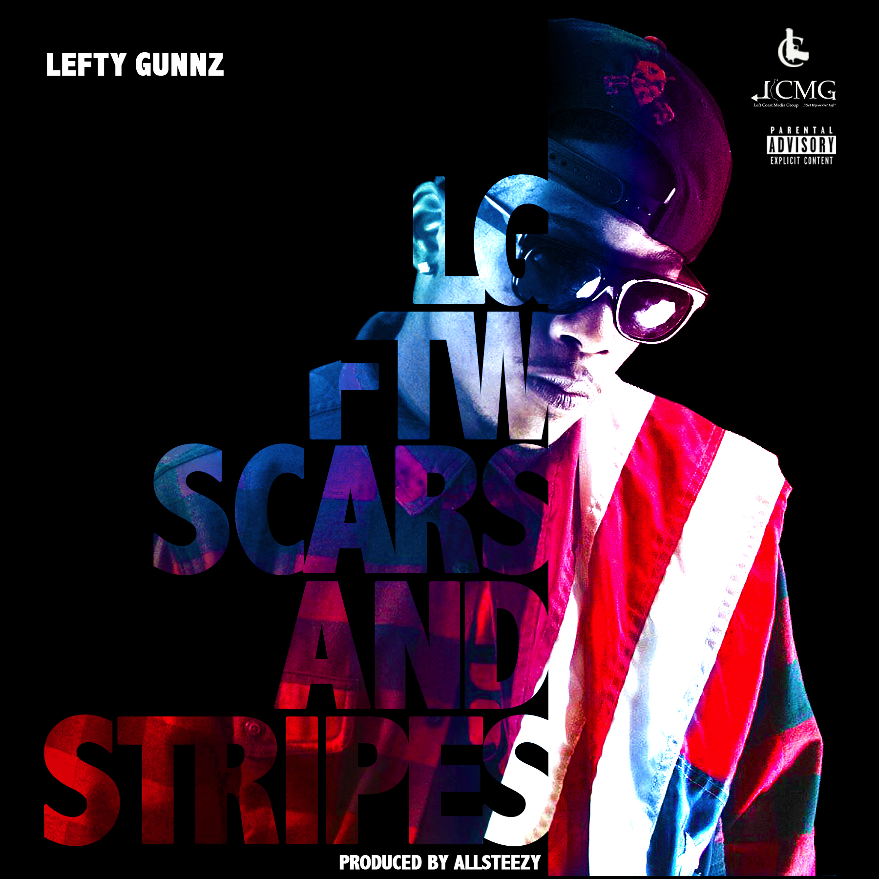 LeftyGunzz_MCover_Scars & Stripes